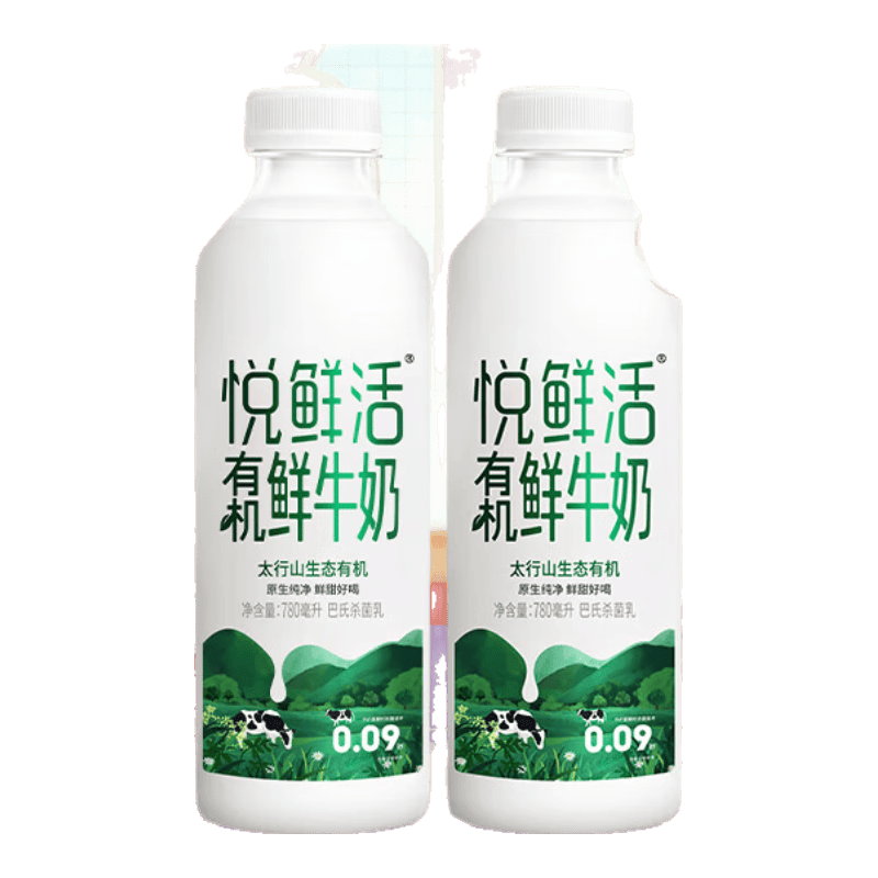 ���ʻ� �л���ţ�� ƿװ ���´�ţ�� 780ml 2ƿ 20.19Ԫ