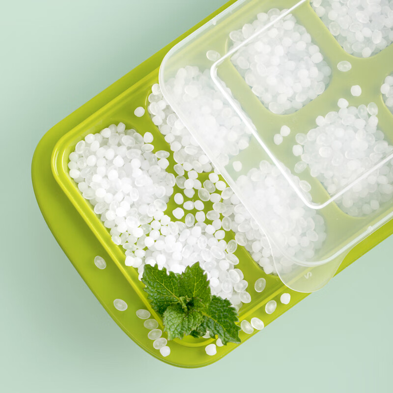 茶花（CHAHUA）制冰盒冰格冰块模具冰箱食品级冰块神器家用自制冻冰冰块盒 【随机颜色】2个装