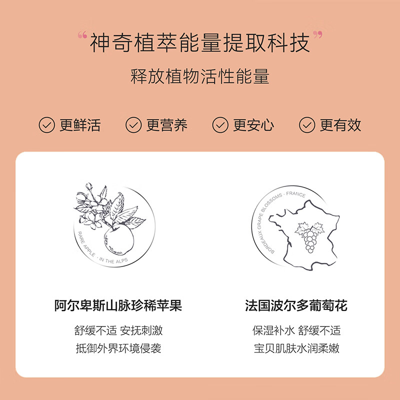 嗳乐蓓贝Ellabebe法国进口小奶霜80g宝宝面霜换季补水保湿滋润儿童润肤乳 80g