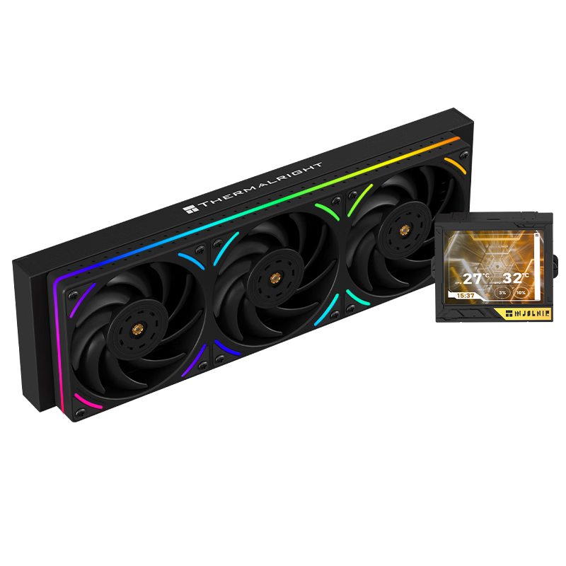 ����thermalright��Mjolnir VISION 360 UB PRO ARGB BLACK һ��ʽˮ��ɢ���� Һ����MV 360 UB PRO ARGB BLACK 539Ԫ