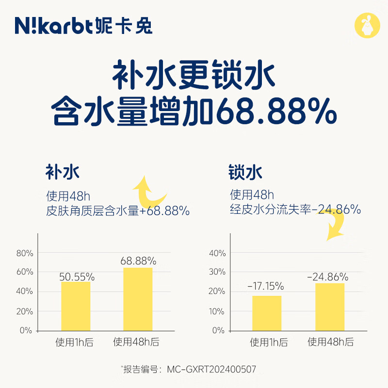 妮卡兔(Nikarbt)儿童面霜 防干裂防皴霜 秋冬高保湿滋润补水 婴幼儿 黑色星期五 50g【滋润】雪绒花精华霜