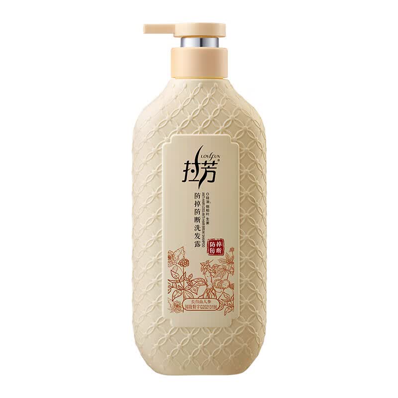 拉芳生姜防脱洗发水防掉防断洗发露强韧蓬松稳固发根 【2瓶】防掉防断洗发露400g+60g