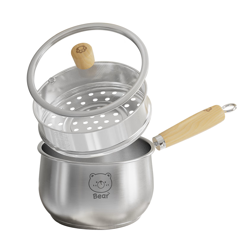 ˫ǹ�̹�316L�����Ӥ��������ʳС�̹�����ѩƽ�����Ӻ������ 20cm 109.8Ԫ