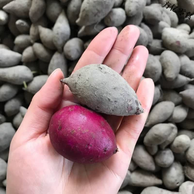 3 【37.9万人好评】越南珍珠小紫薯新鲜现挖红紫皮番薯地瓜红薯批发 【1斤 小果】量少不