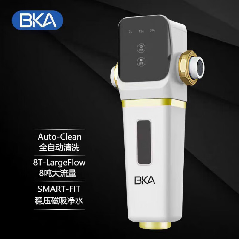 BKA前置過(guò)濾器家用反沖洗全銅自來(lái)水龍頭全屋凈水器AC28智能款 AC28智能款(自主安裝)