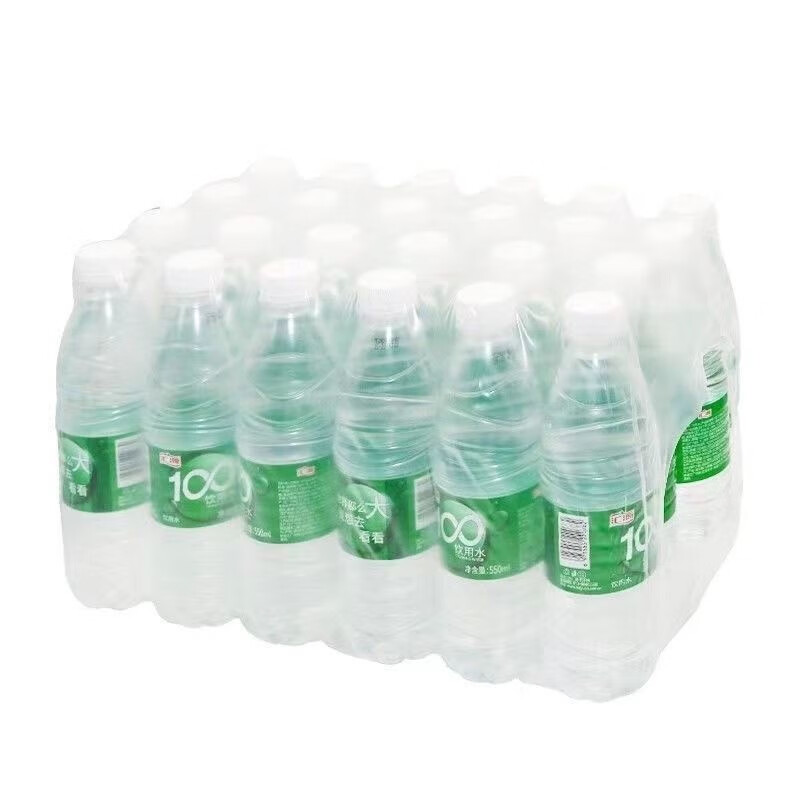 盘中玉汇源饮用水550毫升/6/12/24瓶整箱 汇源饮用水500ml*24