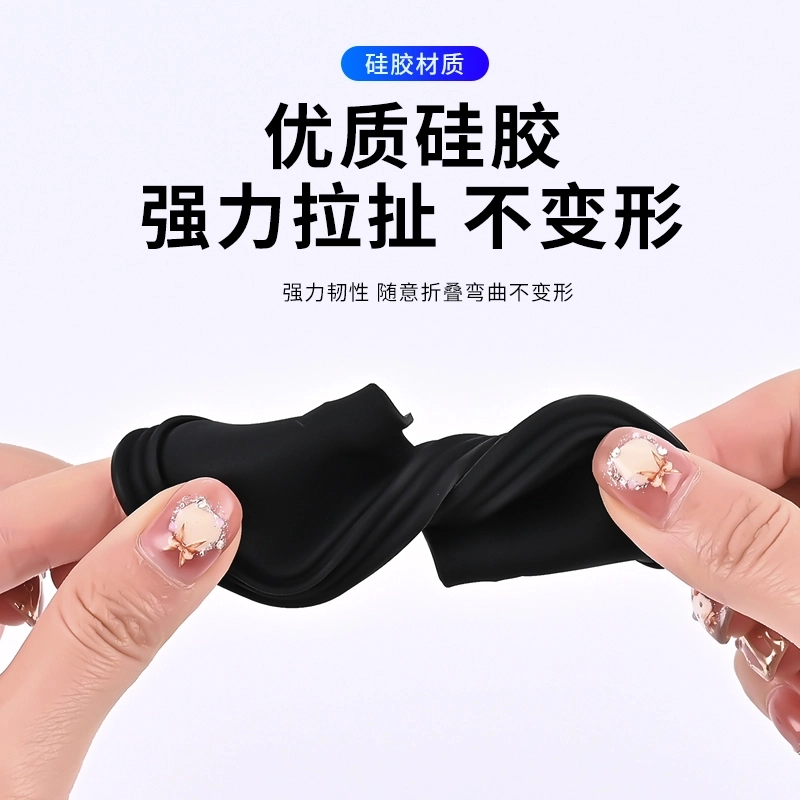 适用于奔驰硅胶门锁减震套C200LGLC260LA200LGLB200E300L门锁盖新 10-25款【奔驰E级】四个装