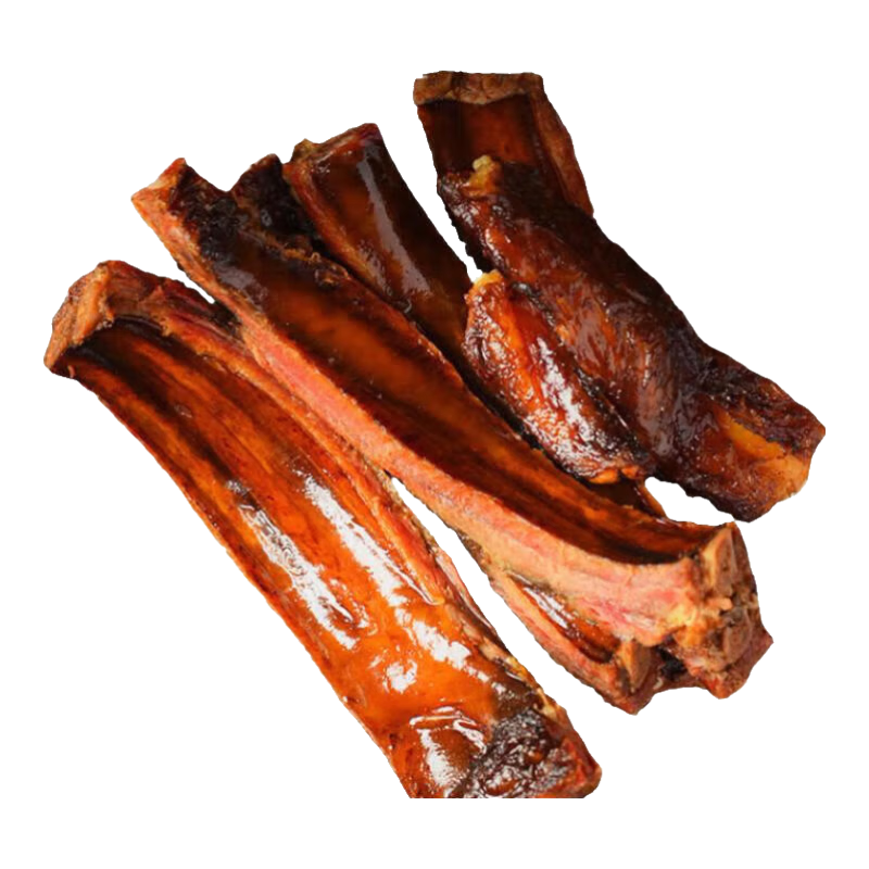 臘貨郎四川特產(chǎn)臘排骨500g川味排骨農(nóng)家臘味臘肉煙熏咸肉腌肉年貨 臘排骨500g（精纖排）*5袋