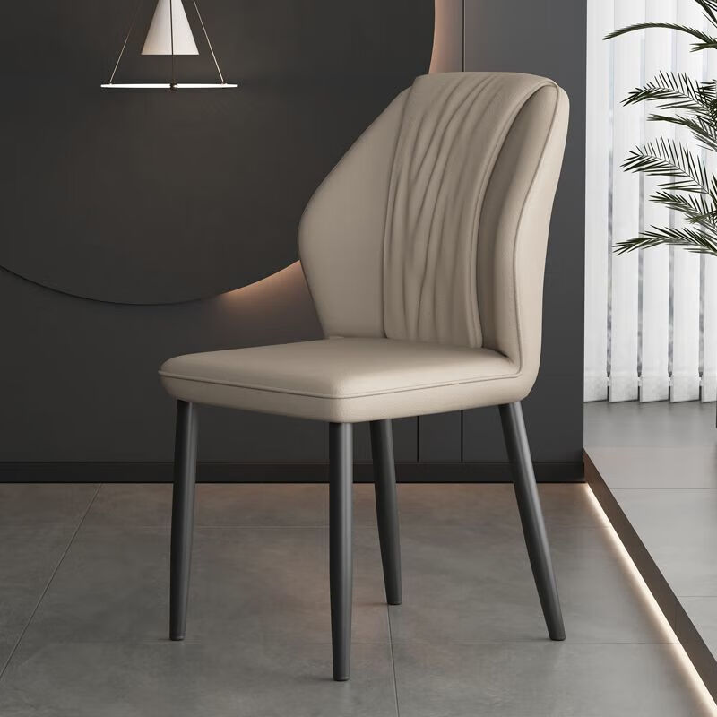 LISM创意家居意式轻奢极简网红现代简约靠背其他日杂小件 卡其色【2把】