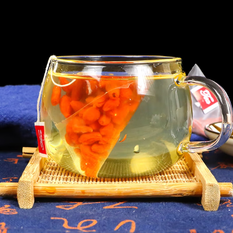 苓仙谷红枸杞沙苑子正宗中药材500g克构纪宁夏苟杞子男士喝的功效与作用 【代客分装/精品茶包】沙苑子+枸杞各60包