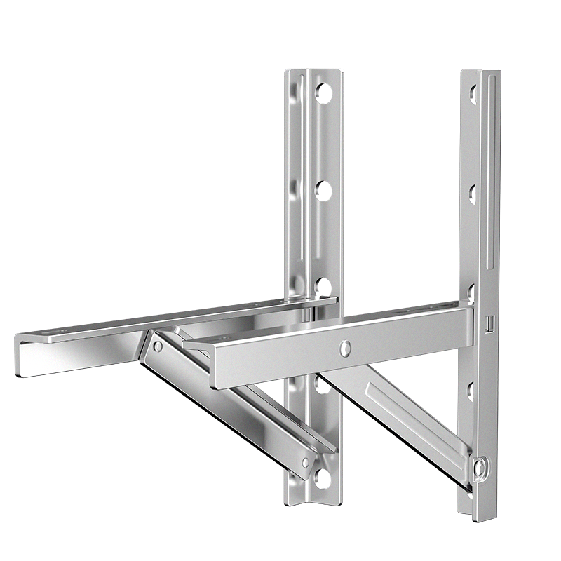 东普立空调支架加厚不锈钢空调外机支架加固空调室外架子空调挂架适用于美的格力奥克斯海尔等1-1.5P