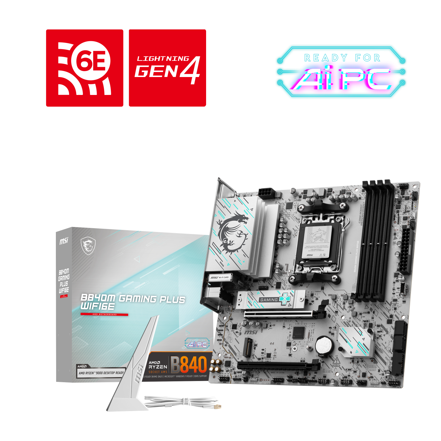 微星 B840M GAMING PLUS WIFI6E 图 6