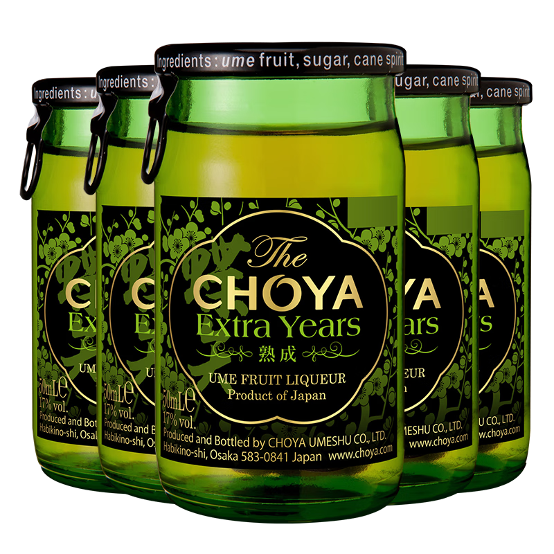 CHOYA���ŵ�ʸ���ձ�ԭƿ���ڡ�3����ɱ���÷��50ml*5΢������