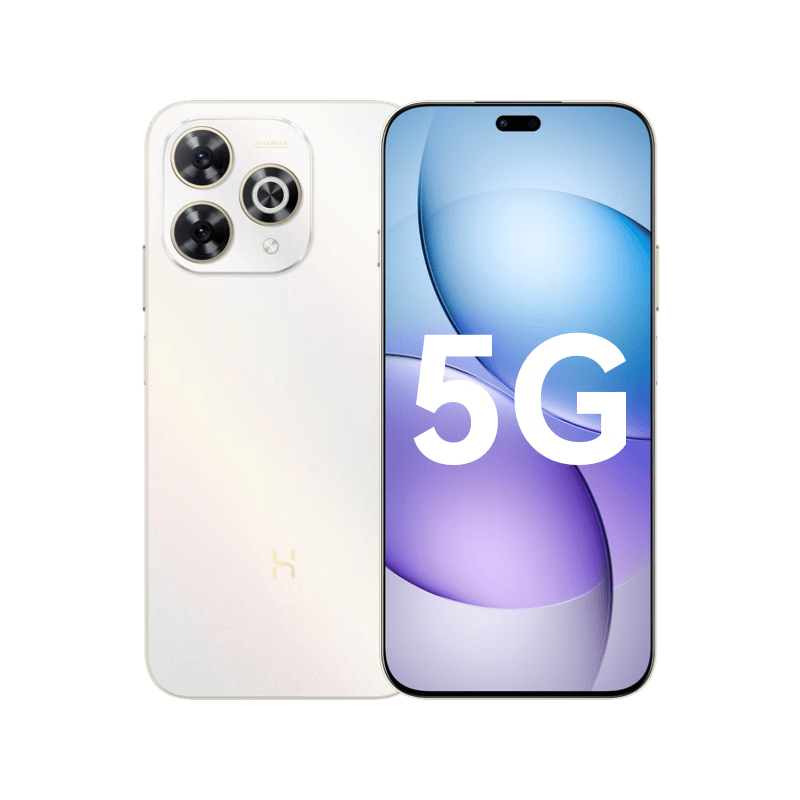 WIKO Hi 畅享 80 Pro 12GB+512GB 晨光白 昆仑玻璃10倍耐摔 OLED臻彩护眼屏 畅享5G智能手机