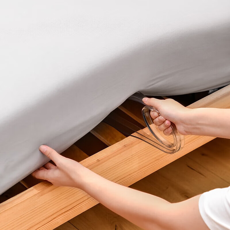 家の物语【好物优选】铺床单床垫抬高固定插家用省力换床单塞缝隙工具压被 多功能铺床整理器套装【透咖色】