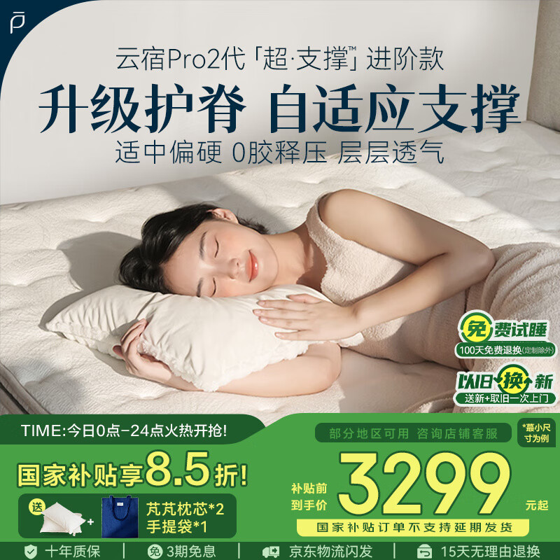 林芃家品（LYNPON HOUSEWARE）林芃云宿pro2代席梦思独立弹簧床垫20厘米厚家庭卧室酒店专用护脊 云宿pro2代(3D版)厚度25cm 1800*2000