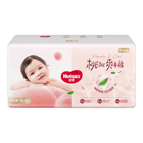 ���ڲ�����Huggies/���� ����װС�ҿ� XL�� ������ 48Ƭ 62.2Ԫ