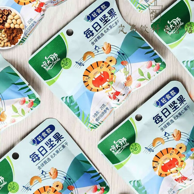 特产优联馋大狮每日坚果什锦果仁轻食款小袋装混合多种口味 175g 轻食款*1袋