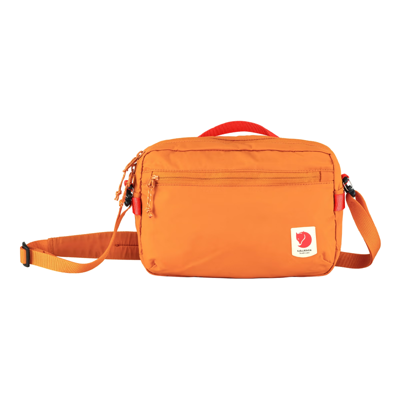 FJALLRAVEN北極狐時(shí)尚運(yùn)動(dòng)戶外單肩包斜挎腰包23227-207落日橙3L 23227-207