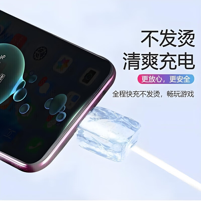 雷珞克适用华为120W充电线套装适用mate60pro/40/30/50pro适用荣耀100/200套装插头充电线适用120W快充线 套装【超级充电头+1.5米6A快充线】|极速发货