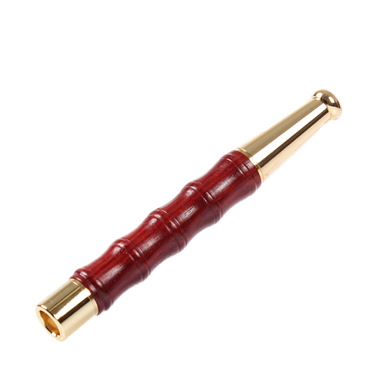 木辭 紅檀木過濾煙嘴粗細(xì)支兩通用循環(huán)型過濾芯器循環(huán)型實(shí)木男士煙具