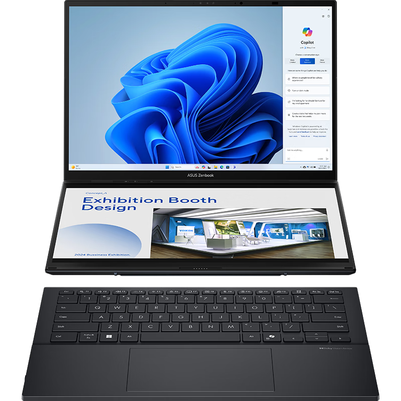 ��˶��ҫ14 ˫�� ȫ�¶������Ultra��ѹ˫������AI�ᱡ����칫�ʼǱ����� U9-285H 32G 1T�Ƽ��� 2.8K 120Hz OLED�� ԤװOffice 10499Ԫ(������)