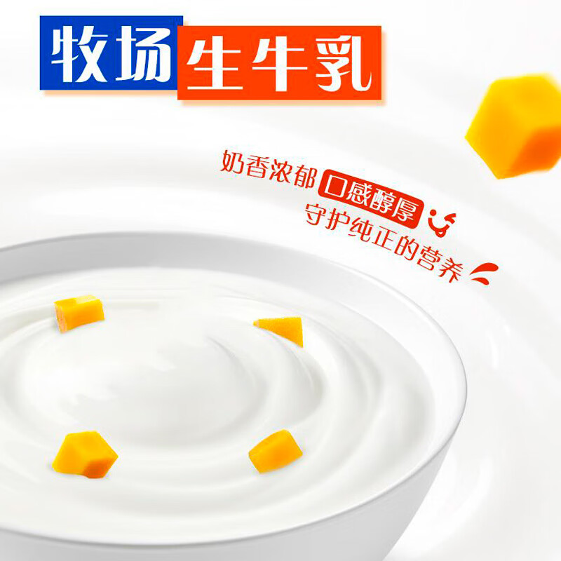 蒙牛纯甄芒芒西柚酸奶200g*10盒 佐餐解腻中秋送礼盒装新老包装随机