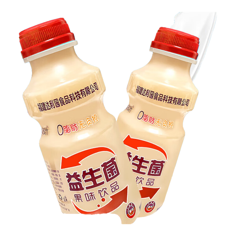 益生菌风味饮料乳酸菌酸奶饮品340ml草莓味早餐奶整箱 2瓶