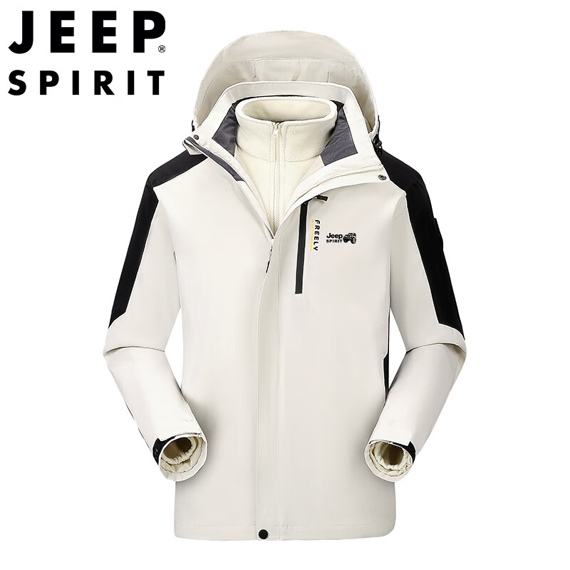 ���ڲ�����JEEP SPIRIT���ճ��������һ�п��ﶬ�������з���Ӻ����� ��ɫ 3XL 