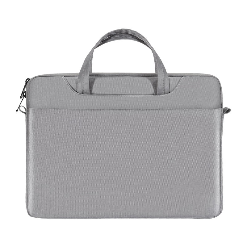 KUXA 适用于苹果MacBook Air 13商务公文包防水防震13.6英寸轻薄时尚电脑手提包会议出差适用男女通用 经典黑HY-9688A款 13.6英寸