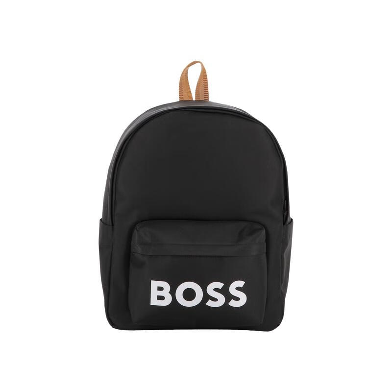 BOSS男孩奢侈品箱包品牌背包BOSS簡(jiǎn)約時(shí)尚箱包商務(wù)出行日常通勤 黑色 TU