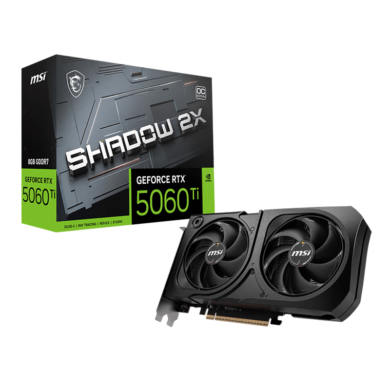 RTX 5060 Ti 8G SHADOW 2X OC PLUS