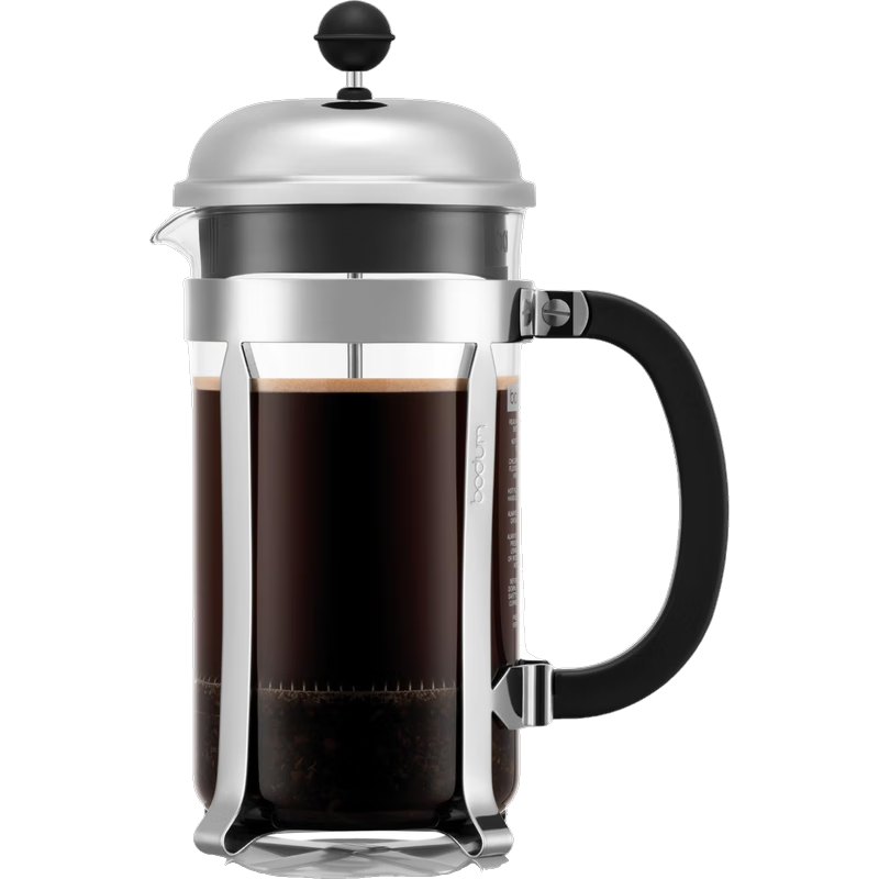 BODUM ���� Chambord��ѹ�� 1000ml ��������ֿ��Ⱥ� ��ʽ��ѹ��