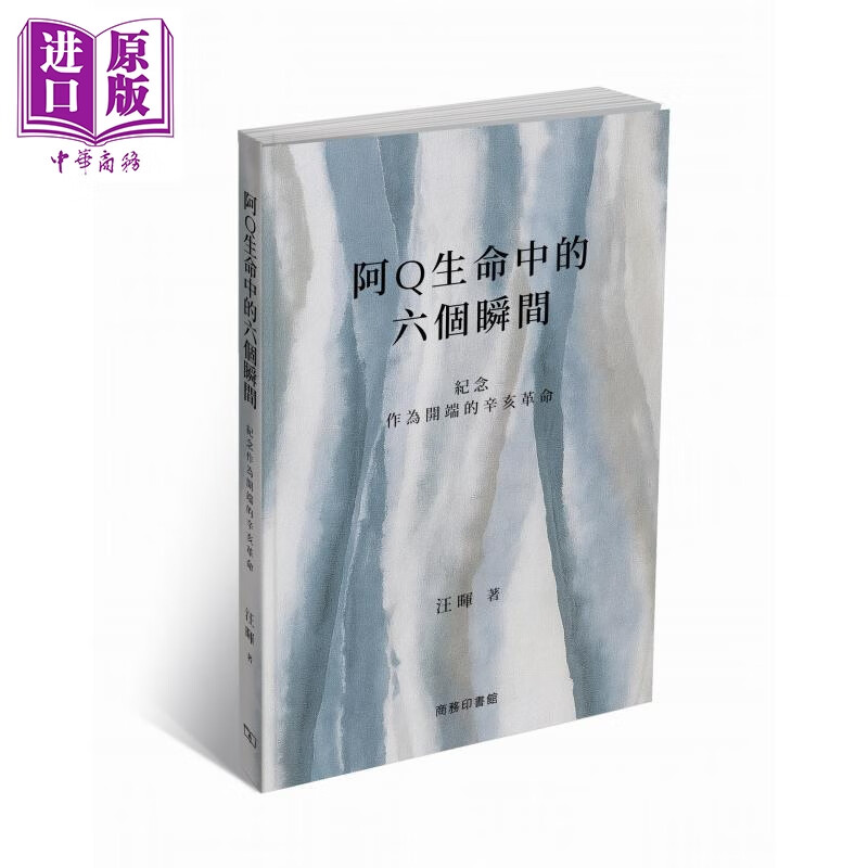 阿Q生命中的六个瞬间 纪念作为开端的辛亥革命 港台原版 汪晖 香港商务印书馆