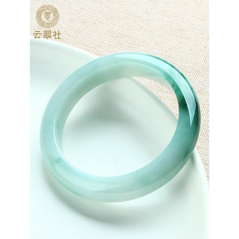 五花八門a貨緬甸翡翠手鐲飄花玉手鐲女款冰糯種真玉玉手鐲 一物一證_支持復檢
