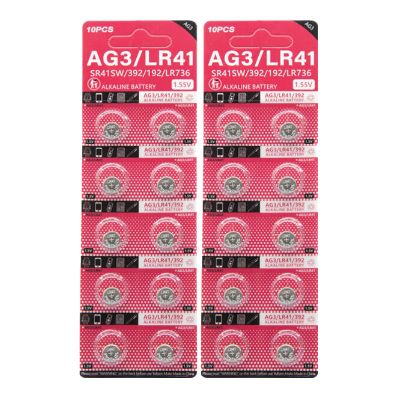 Ŧ�۵�� LR41 AG3 1.5V ���������¼�����ֱ�ң���� 40�� 2.9Ԫ