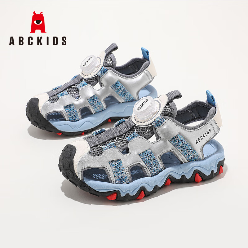 ABC KIDSͯЬ��ͯ��Ь�ļ��˶���ͯ͸����ͷɳ̲Ь��3301PY����30