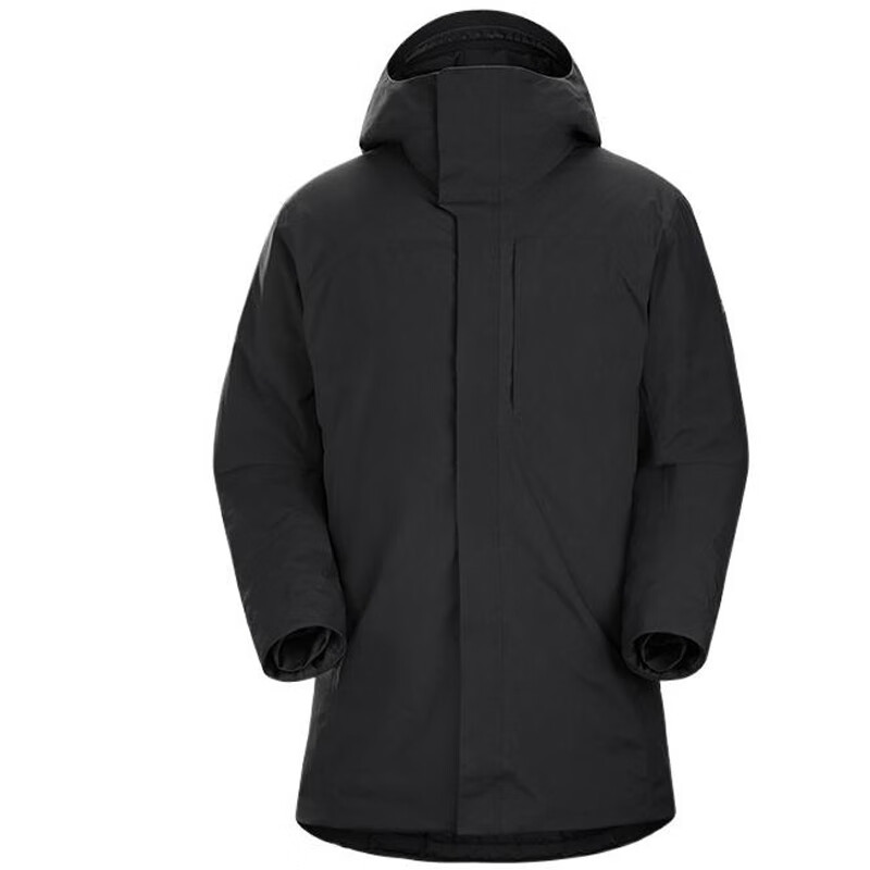 始祖鳥（ARC'TERYX）買手代購(gòu)THERME PARKA GTX男士防水防水防風(fēng)戶外連帽保暖羽絨服 Black M