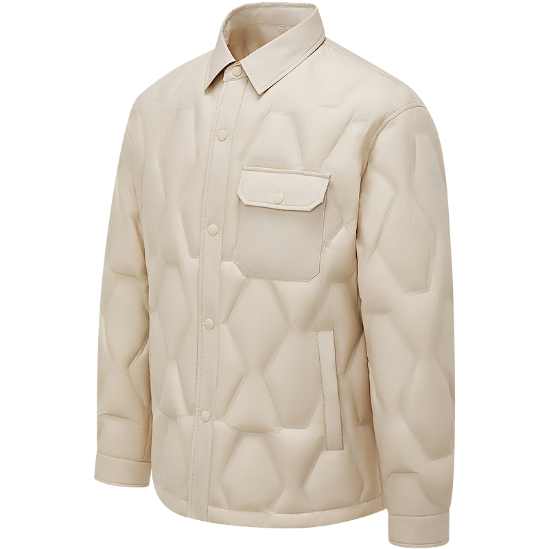 波司登（BOSIDENG）2025新款轻薄羽绒服男短款90绒翻领通勤宽松保暖外套B250135319 【店长推荐】苍穹灰|8F36 M 175/96A 体重约130-140斤