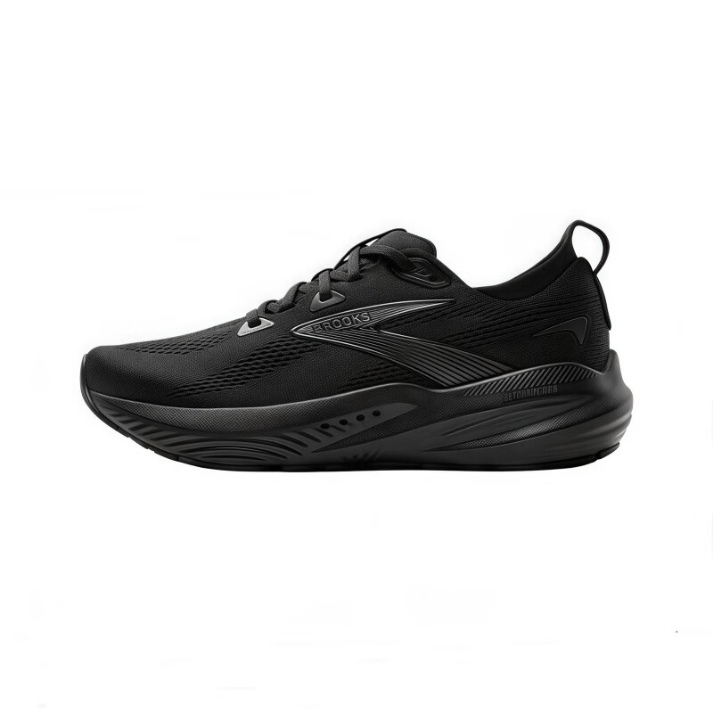 布鲁克斯(BROOKS)Glycerin甘油22跑鞋减震透气轻薄跑步通用运动 黑色 41