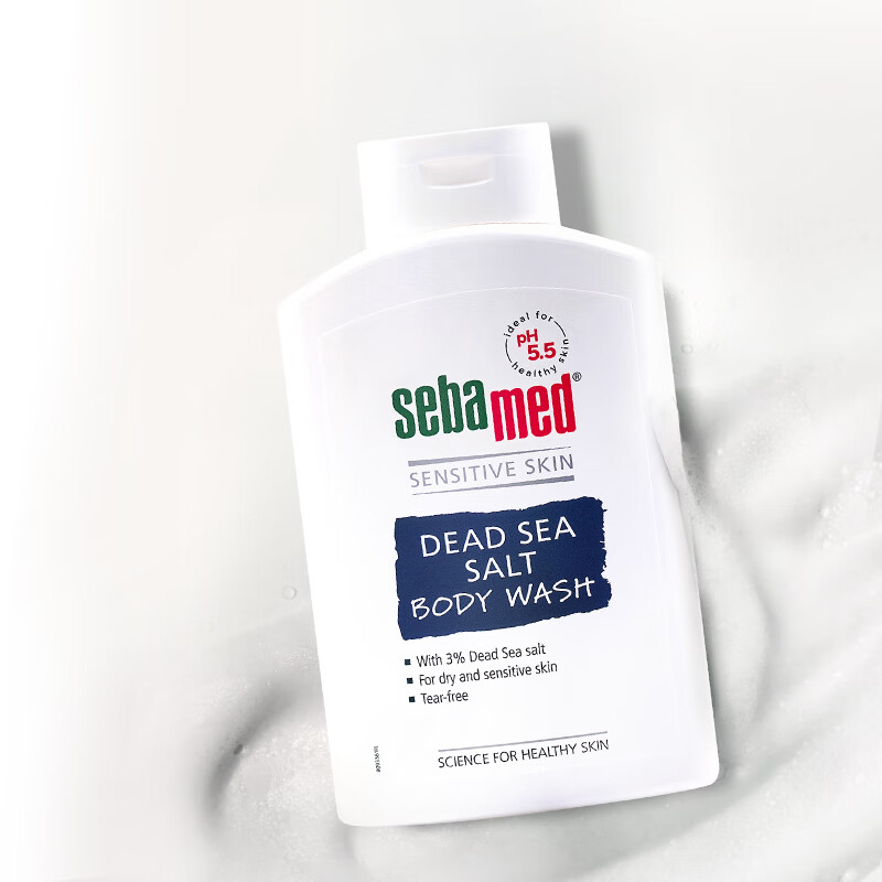 施巴(Sebamed)死海盐舒缓赋活沐浴露男女400ml德国进口沐浴乳海盐矿物保湿滋润 施巴死海盐舒缓赋活沐浴露400ml