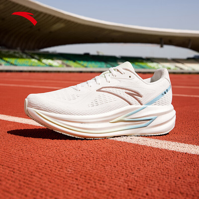 安踏PG7|冠军跑鞋4代跑步鞋女长距离缓震回弹慢跑厚底运动鞋