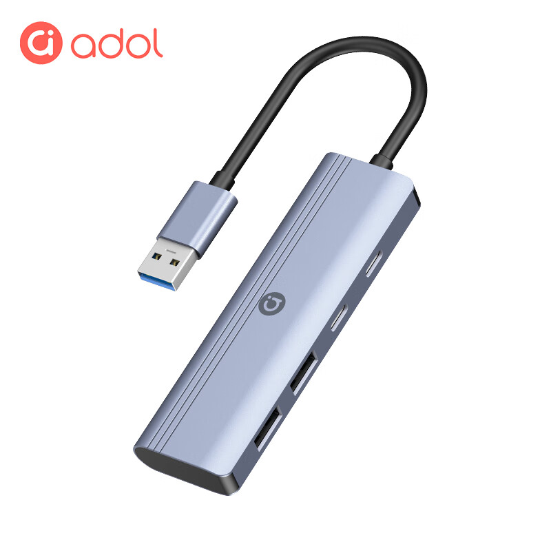 ��˶USB3.2������10G������չ��4��HUB 2��USB3.0-A+2��Type-C�������������ʼǱ�̨ʽ��HUBA432