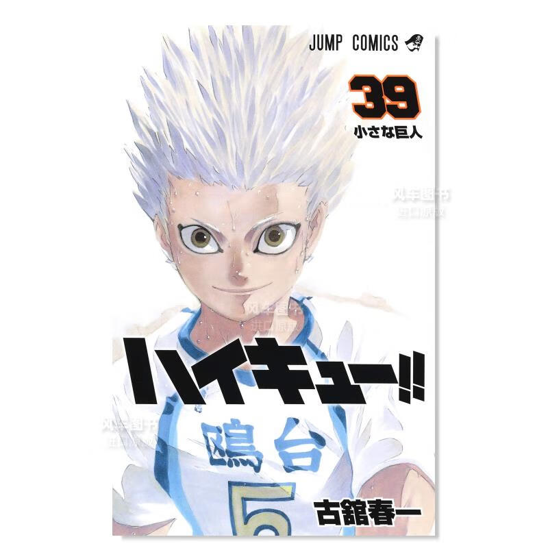 日版漫画 排球少年！！39 ハイキュ—!! 古馆春一 日本漫画书正版 集英社