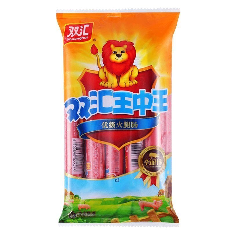 双汇王中王火腿肠400g香肠煎炸烧烤火腿肉肠商超同款方便零食泡面搭档 王中王300g*1袋（10支）