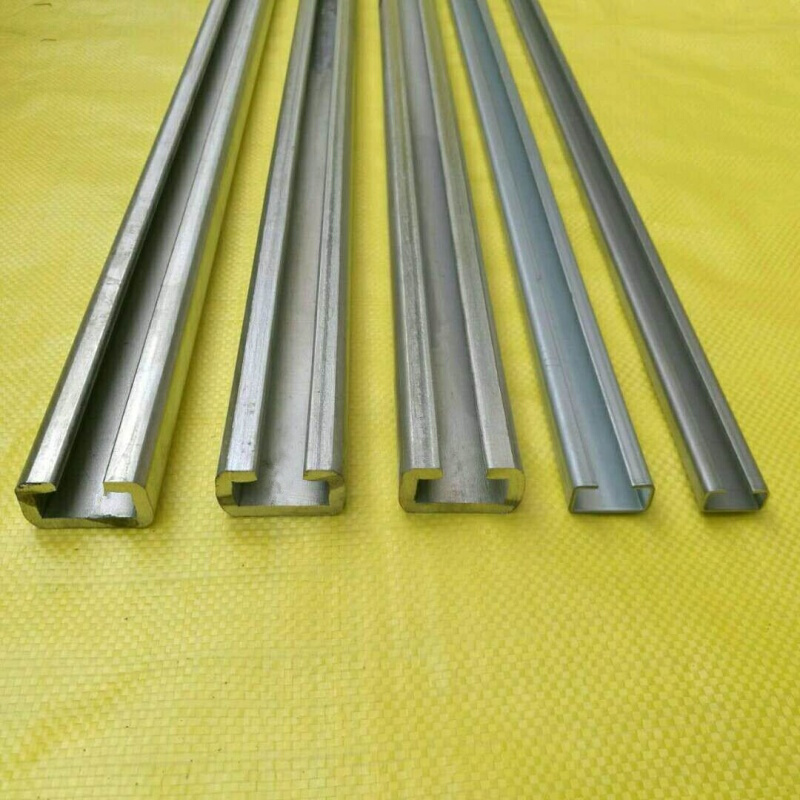 莎庭(sartill)轨道导轨镀锌c型钢 不锈钢滑块导轨 重型移门导轨管夹 c