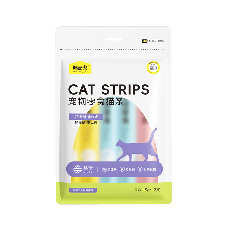 ζ���� è��ʳè�� 12֧*15g 3�ֻ�Ͽ�ζ 0��0��0�� 1.9Ԫ