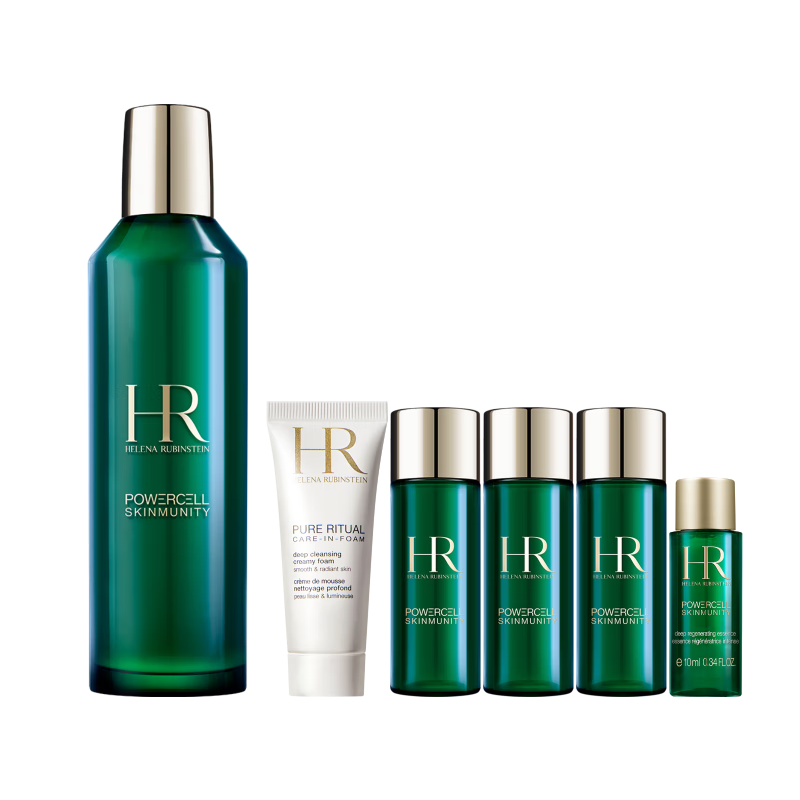 PLUS会员、需凑单：HR 赫莲娜 绿宝瓶新肌水爽肤水 200ml+赠洁面20ml+新肌水30ml*3+ (会员直播加赠)新肌水10ml