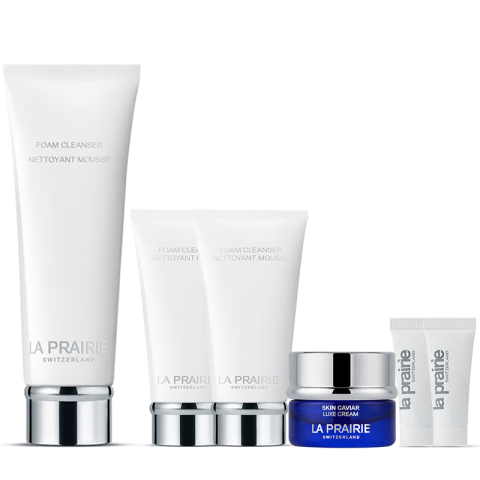 萊珀妮（La Prairie）柔潤泡沫潔面膏125ml禮盒清潔洗面奶滋潤保濕肌膚直播專(zhuān)享