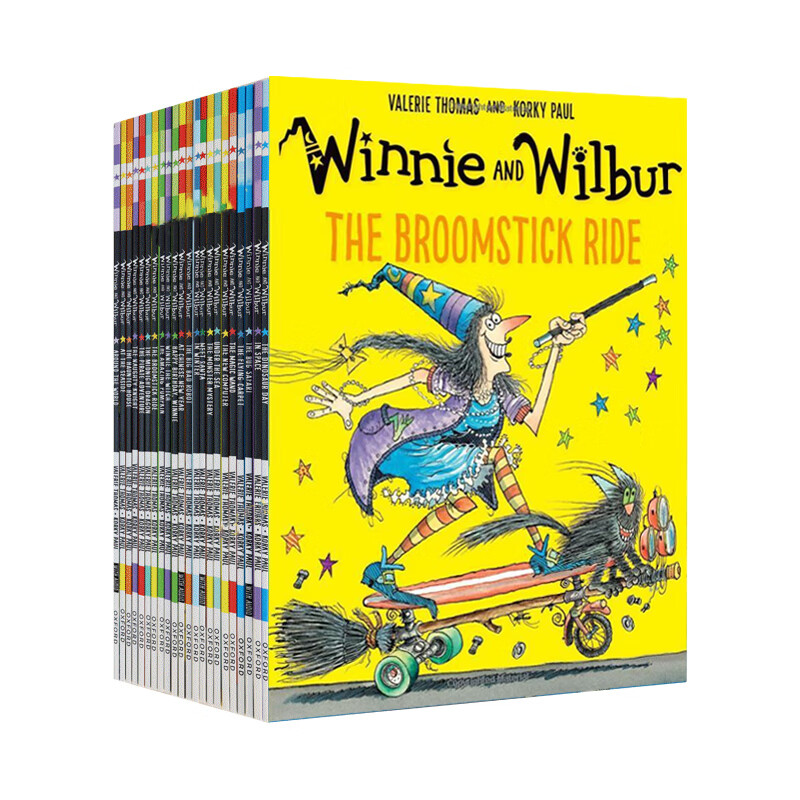 女巫温妮 点读版 Winnie and Wilbur英文原版礼盒版22册  女巫魔法棒图画故事英文绘本 OXFORD牛津大学出版 吴敏兰书单推荐